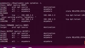 Setting up iptables logging