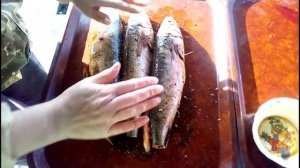 КАК ПРИГОТОВИТЬ КРАСНОГЛАЗКУ НА КОСТРЕ. ГОТОВИМ ДОМА.