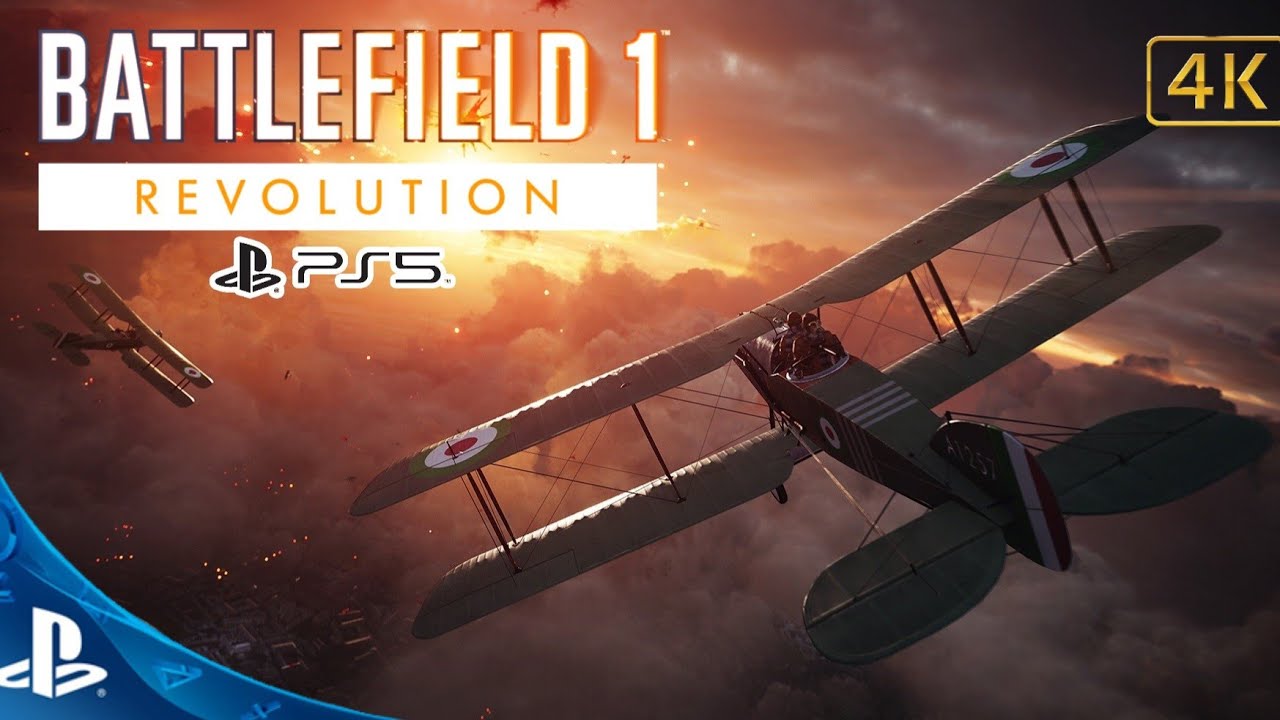 Battlefield 1.Revolution.Прохождение.Друзья из Высших Кругов.Пробный Полёт.Прохождение.4K.PS5.🎮