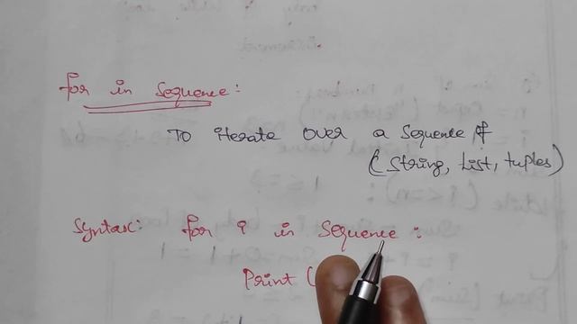 Learn Python in tamil | Iteration or Control Statements(while, for loop, break, continue, pass)