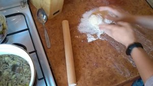 Домашняя лапша с потрошками