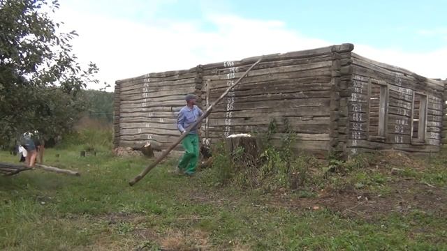 РАЗБИРАЮ ДОМ ПО БРЁВНАМ . смотреть онлайн
