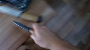Набор ножей Шаман. АиР ЗЛАТОУСТ. Рукоять наборная береста