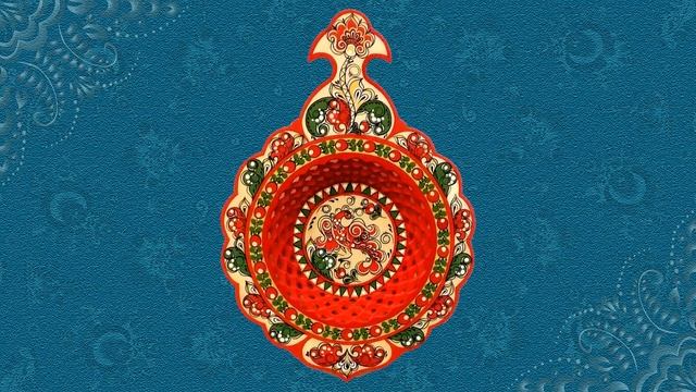 Русские народные промыслы. Пучужская роспись