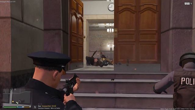 GTA V LSPDFR A New Year Patrol ELS Chevy Silverado смотреть онлайн