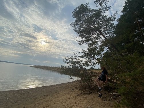 Озеро Волго палаточный лагерь