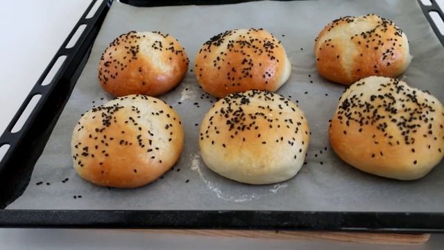 домашние БУРГЕРЫ/ булочки для бургеров