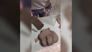 Как лучше наносить плиточный клей на плитку, Проверка результата #стеклом