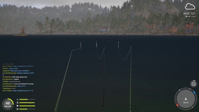 Трофей Сиг Куорского, на оз.Куори- Русская Рыбалка 4 смотреть онлайн