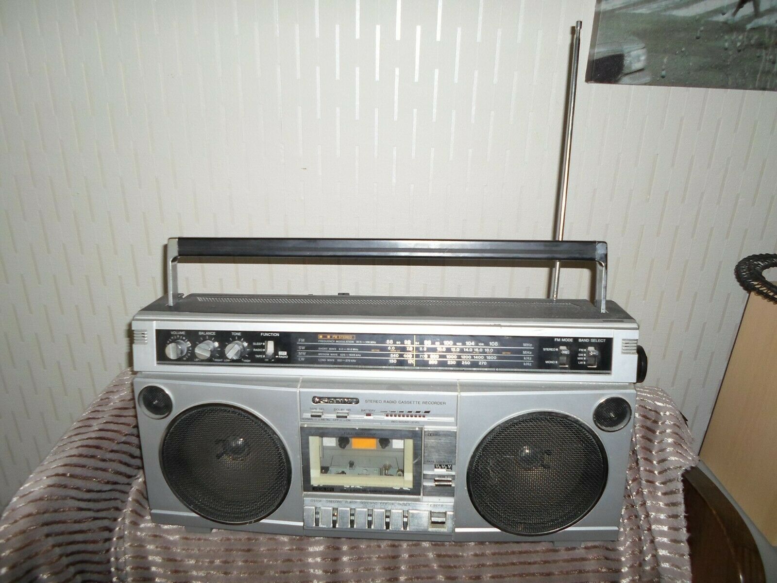 RETRO SANYO 315l  Boombox Japan.