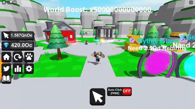 НОВЫЕ 2 ОБНОВЛЕНИЯ В CLICKING SIMULATOR 3.0! ROBLOX смотреть онлайн