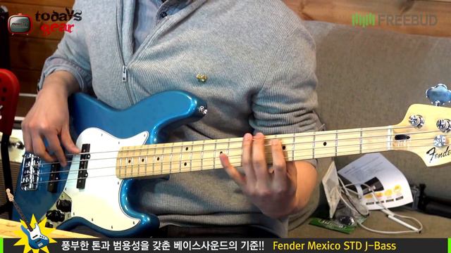 Todaysgear Fender Mexico Standard J-Bass смотреть онлайн