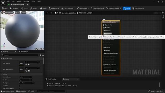 Что такое материалы в Unreal Engine 5.1 для начинающих | Урок 1 смотреть онлайн