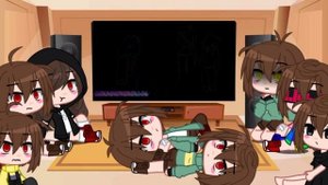 //chara aus react to sans aus memes//gacha club