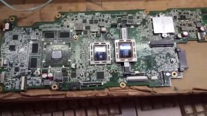 acer v5-551g quanta ZRP, востановление пятаков, замена проца.