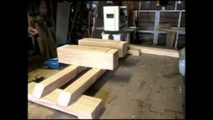 Как я делал дубовый стол (How I make an oak table)