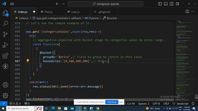 Mastering the $bucket Operator in Node.js | Node.js Interview Questions | Basic-to-Advanced