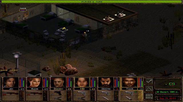 Jagged Alliance 2 (PC) Cambria SAM site playthrough part 9 смотреть онлайн