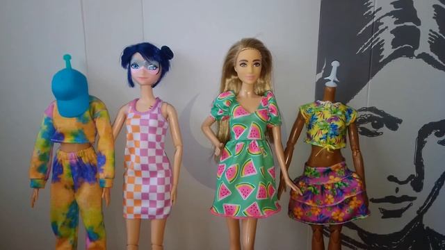 8 фэшн-пэков: наборы одежды для Барби смотреть онлайн
