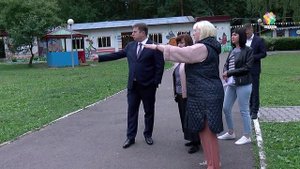 Глава Подольска проверил, как проходит отдых детей в «Ромашке»
