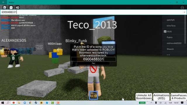 100% gerçek tricky phase 4 id teco ile roblox Free Boombox/Radio! смотреть онлайн