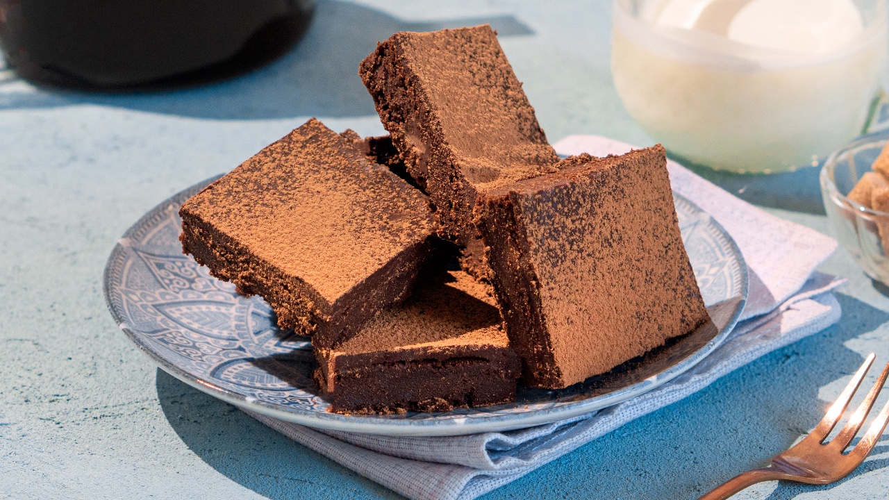 🍫 Брауни с маскарпоне и ганашем - рецепт вкусного десерта для любителей шоколада