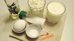 Тесто на кефире на сковороде