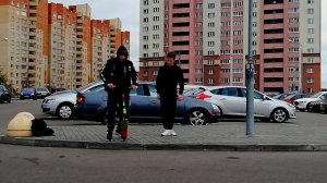 24 Часа Осваиваю Трюковой Самокат. Трюки На Самокате.  24 Часа Челлендж