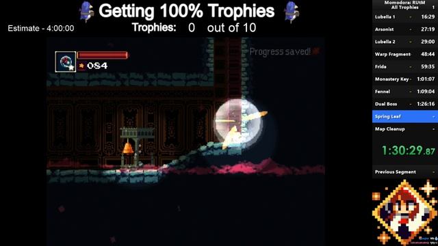 Momodora: Reverie Under the Moonlight 100% Trophies Playthrough смотреть онлайн