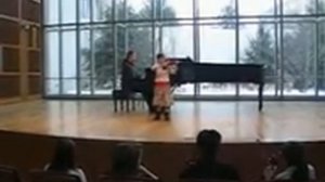 Beatrice plays Minuet 3 by Bach 1/24/09