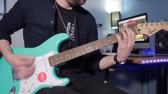 I Can't Believe This Only Cost £129 - Fender Squier Bullet HSS Stratocaster Sea Foam Green смотреть онлайн
