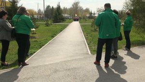 2022 05 06 г Куйбышев акция Шаги Победы 02 первый заход 11 12