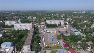 Чугуев с высоты. Харьковская область.