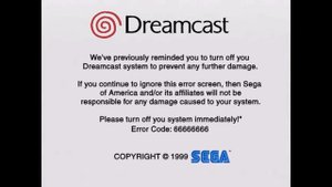 Dreamcast Mysterious Kill Screen