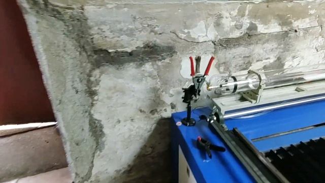 Проверка и подготовка блока розжига лазерной трубы СО2 на 80 wat смотреть онлайн