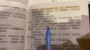 Русский язык/2 класс/ Правило: учимся писать суффиксы: -ёнок; -онок-/09.12.20