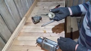 Погружной насос "ручеек" ремонт