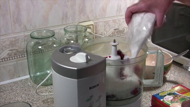 Малина перетертая с фруктозой. Рецепт для диабетиков.
