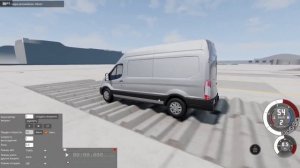 REVIEV! обзор на Ford Transit для BeamNG Drive