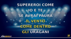 SUPEREROI  (MR.RAIN) KARAOKE CON CORI DEI BAMBINI