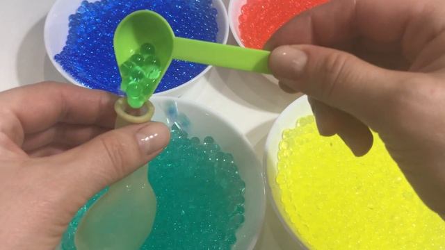 АНТИСТРЕСС своими руками - DIY . Как сделать антистресс из шариков орбиза/ #игрушкаантистресс