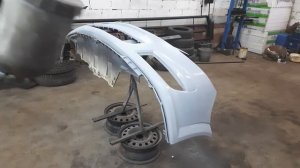 КАК ЗАПАЯТЬ И ПОКРАСИТЬ БАМПЕР САМОМУ