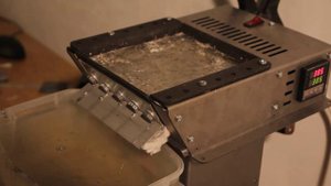 Работа дроболейки