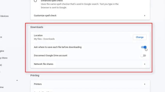 Change Download Location in Chrome смотреть онлайн