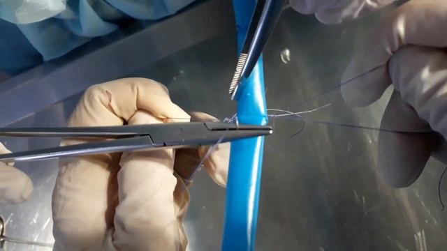 Практический навык сосудистый шов Карреля имитация сосуда на трубки мягкой пластмассы в учебных це смотреть онлайн