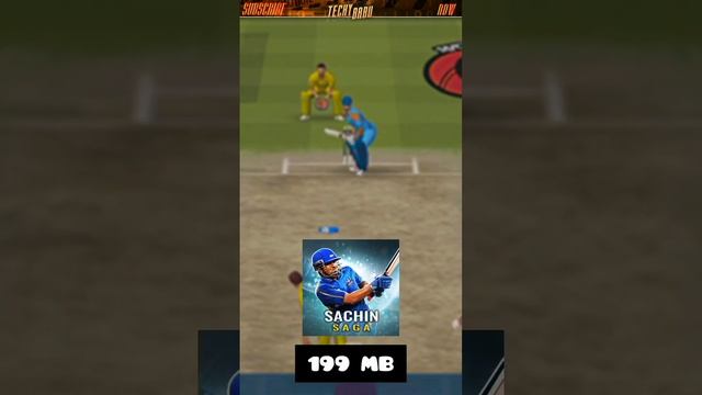 Top 5 Cricket Games For Android/IOs High Graphics Games Under 1GB #techybabu #shorts #cricketgames