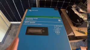 Victron–гибридный инвертор, распаковка и краткий обзор функций.