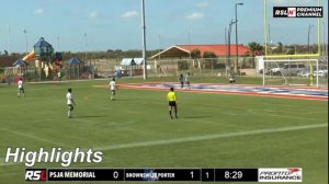 HIGHLIGHTS | Boys Soccer | PSJA Memorial vs Brownsville Porter 1-7-23