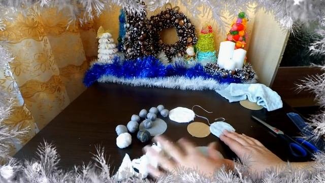 DIY Ёлка из помпонов / Christmas Tree Of Pompons