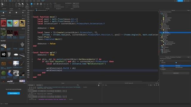 ROBLOX Placement System Tutorial смотреть онлайн